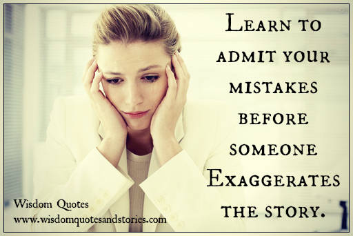 Learn from your mistakes