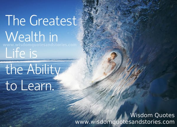 The Greatest Wealth in Life