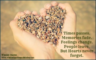 Hearts never forget