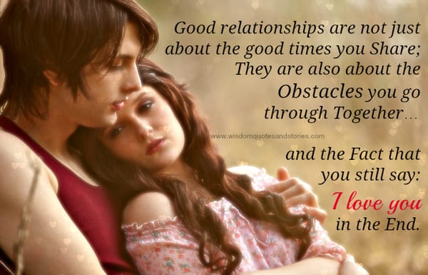 Good relationships