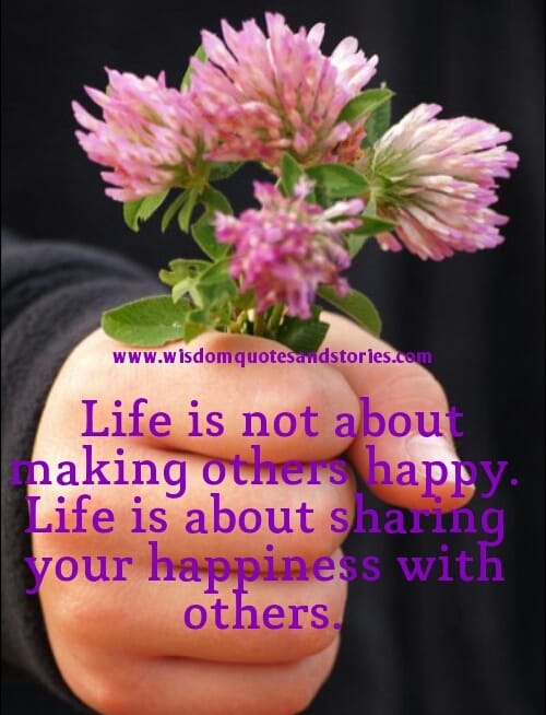 Share your Happiness with others