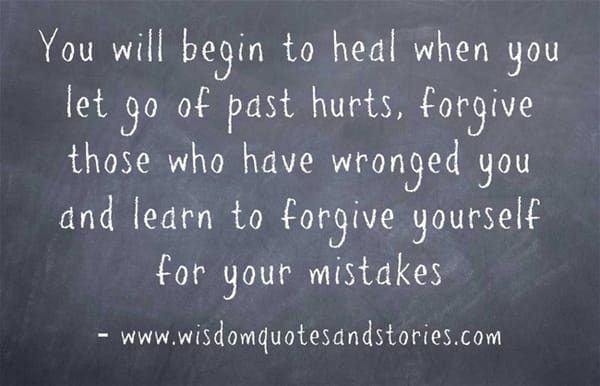 You begin to Heal