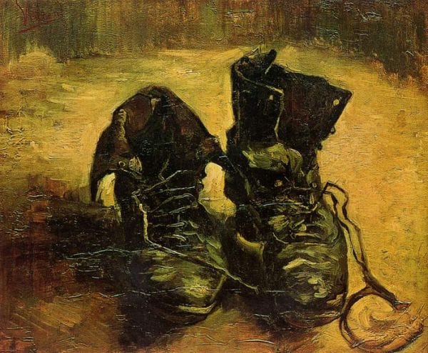 pair of old shoe