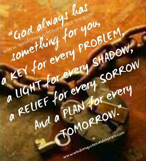 God always has something for you