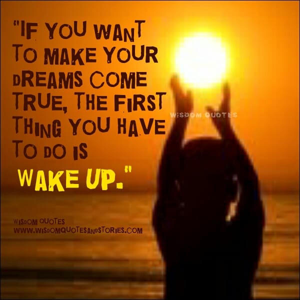 The first thing you have to do ...