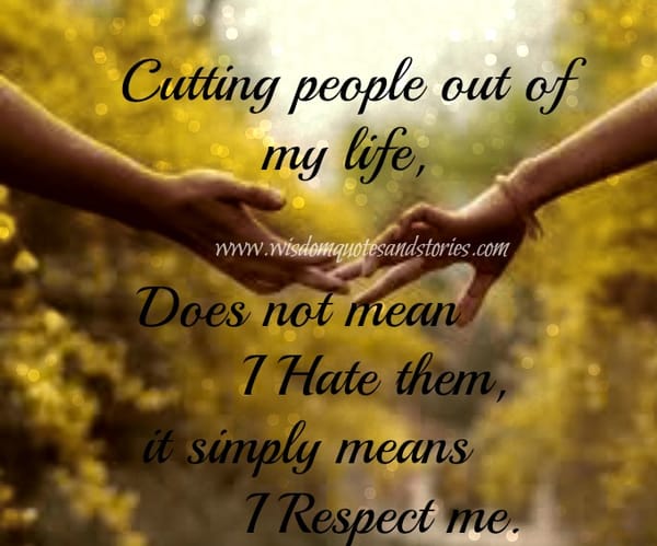I respect me