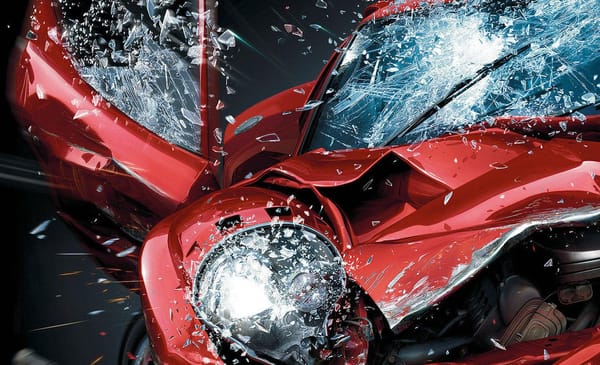 A Wrecked Car