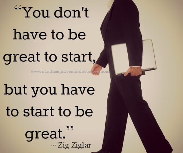 Start to be Great
