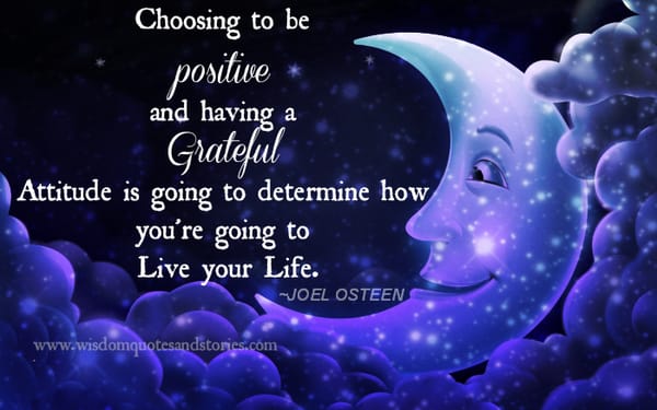 How you’re going to live your life?