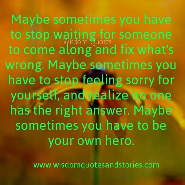 Be your own Hero