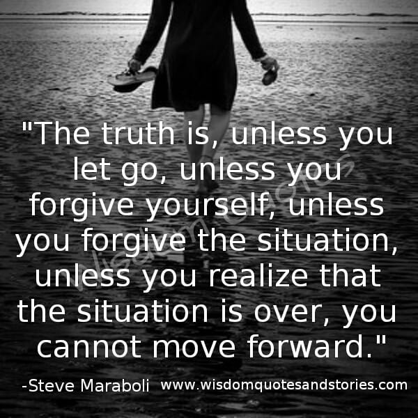 How can you move on?
