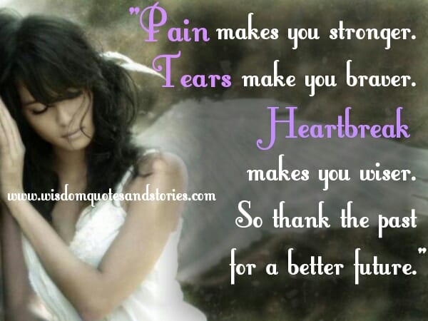 Thank the past for a better future