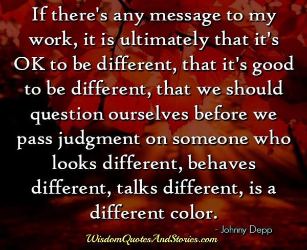 BE HONEST WITH YOURSELF! DON’T BE ASHAMED OF WHO YOU ARE!