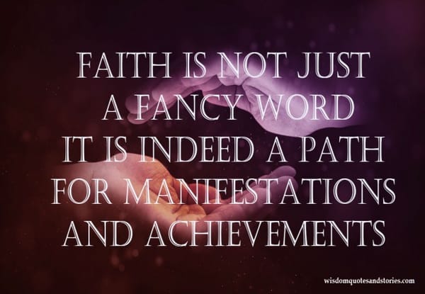 Power of Faith