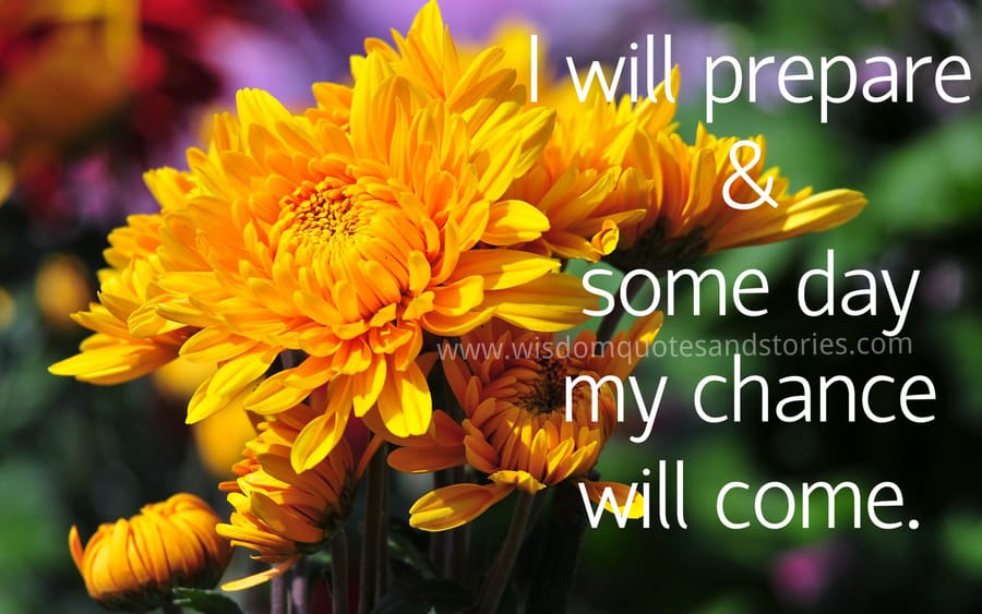My Chance Will Come