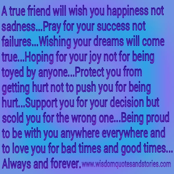A True Friend!!!