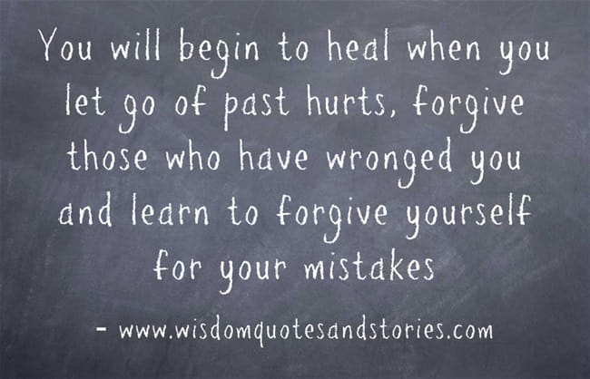 You begin to Heal