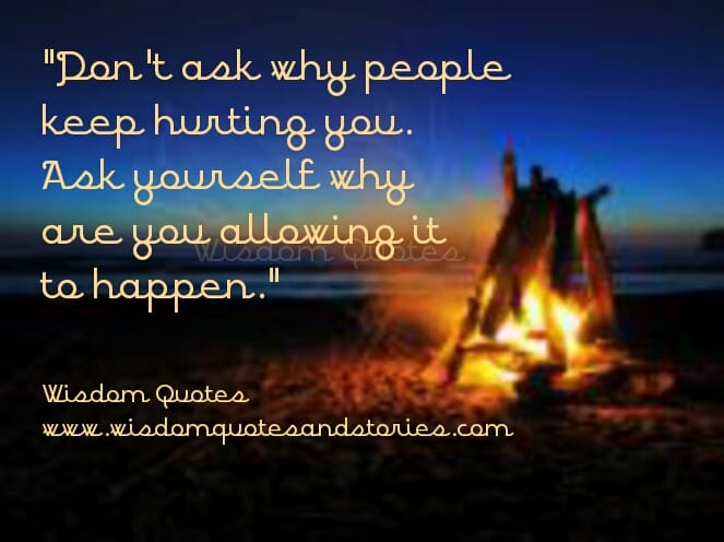 Why people keep hurting you