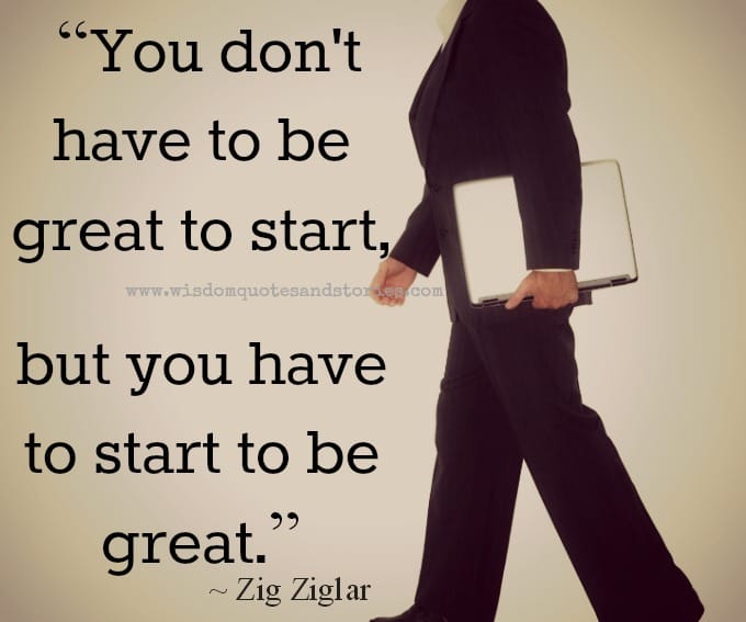 Start to be Great