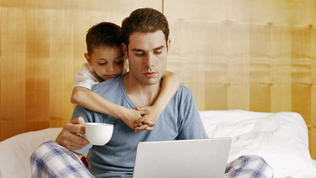The Workaholic Father
